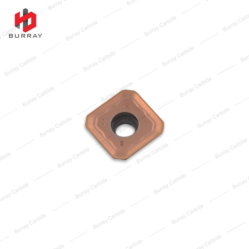 SEET13T3-SM Tungsten Carbide Milling Insert with PVD Coating