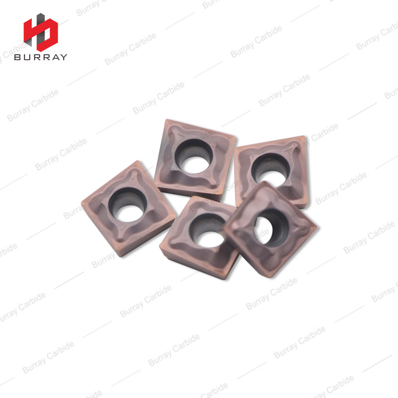 XCNT060202 CNC Carbide Turning Insert with PVD Coating