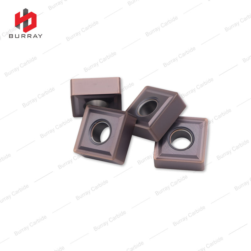 SNMG120408-MS CNC Machine Lathe Tool Carbide Inserts with PVD Coating Tungsten Carbide Turning Inserts for Steel