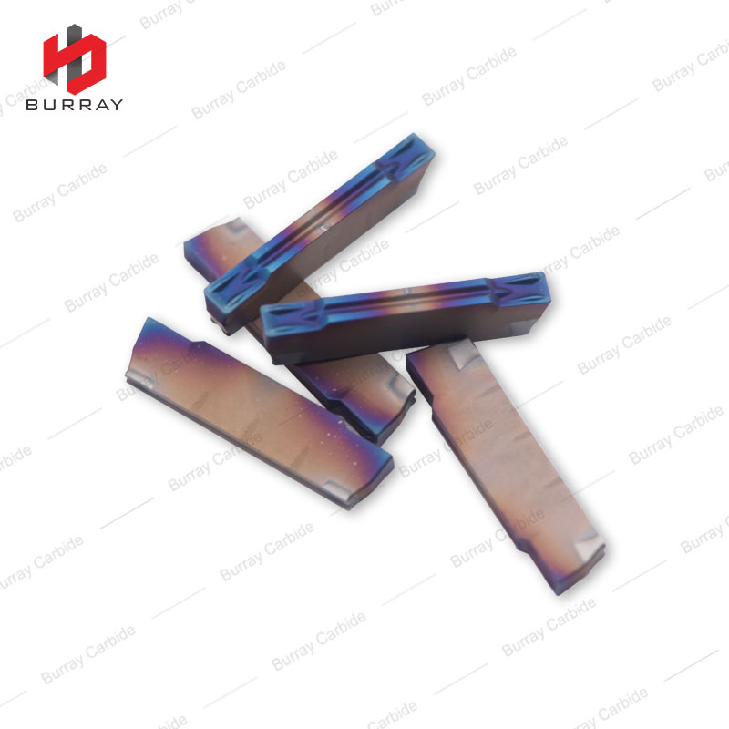 MGMN200-G Tungsten CNC Grooving Cutter Insert Carbide Tools with Nano CVD PVD Coating