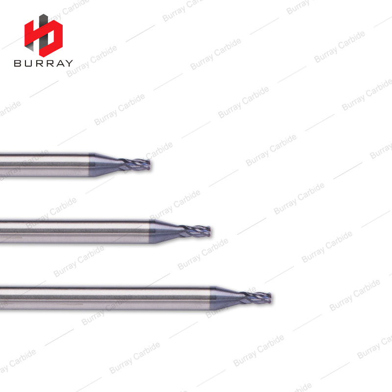 Carbide 4-Flute Corner Radius End Mill