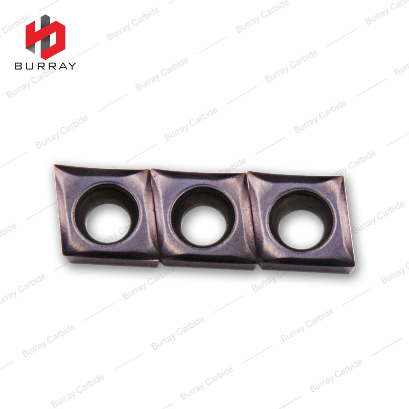 CCGT09T302-ML Tungsten Carbide Insert with PVD Coating Carbide Turning Inserts