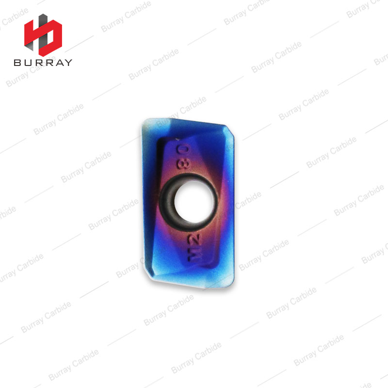 APMT1604PDER-M2 Carbide Insert High Strength CNC Milling Cutter Insert with Nano Blue Coating