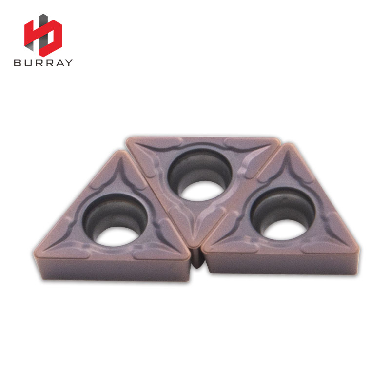 TCMT16T308-TF CNC Turning Tool Tungsten Carbide Insert with Purplish PVD Coating for Lathe