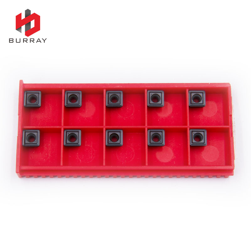 SPMG07T308-DG High Strength Tungsten Carbide Turning Inserts CNC Cutting Cutter Insert Black CVD Coating for Stainless Steel