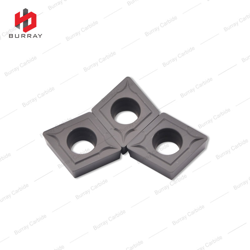 CCMT120408-MS CNC Lathe Machining Cutting Tool PVD Coating for Steel