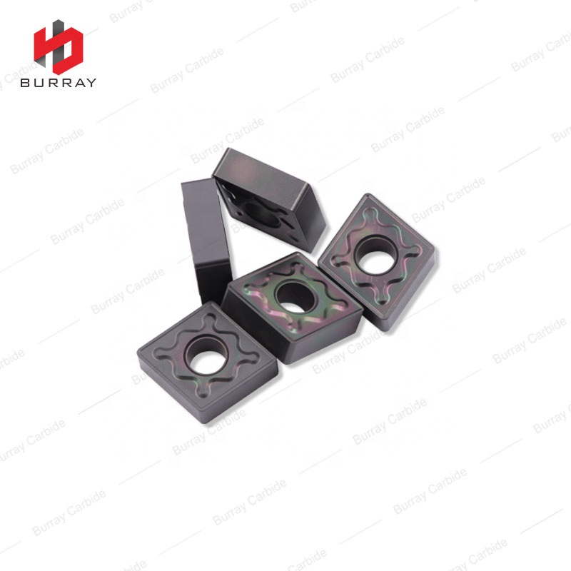 High Performance CNC Lathe Carbide Turning Inserts CNMG120408-GH With PVD Coating 