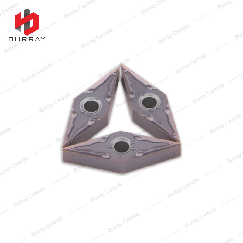 Carbide Turning Insert VNMG160404-MA VNMG CNC Lathe Machining Cutting Tool PVD Coating for Steel