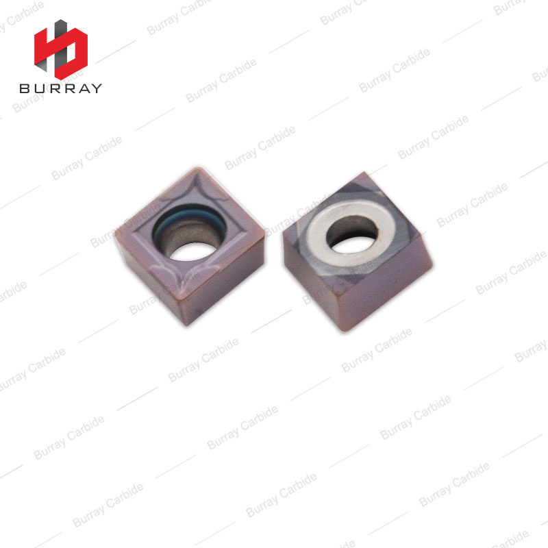 CCMT120408-TF Turning Inserts High Quality PVD Coating Carbide Inserts for Steel Part CNC Lathe Tools