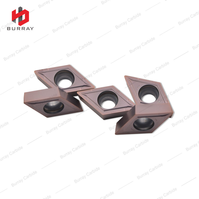 DCMT11T304-TS CNC Tungsten Cutting Tools Turning Lathe Carbide Inserts