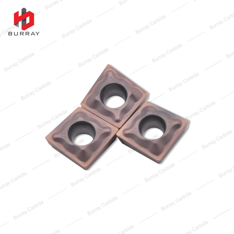 XCNT060202 CNC Carbide Turning Insert with PVD Coating