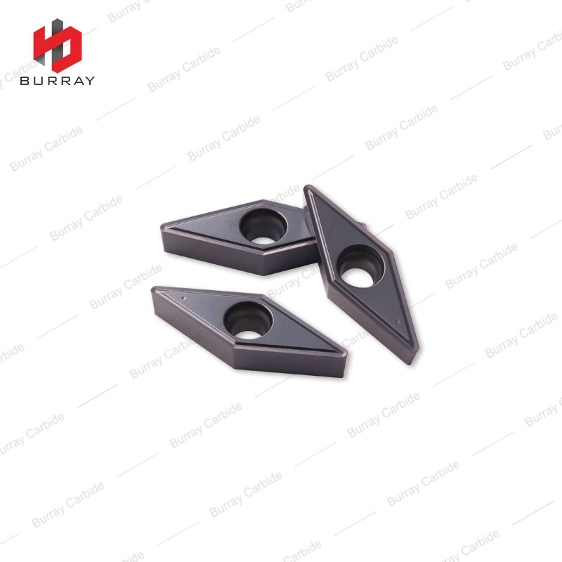 VBMT160408-LF Carbide Insert CNC Tool for Steel with High Precision PVD Coating