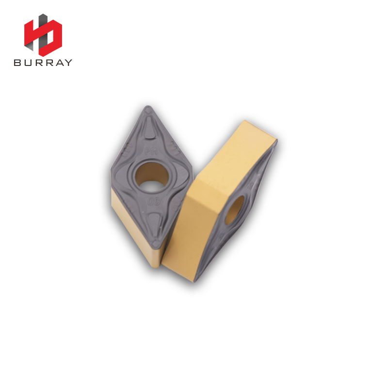 High Strength Tungsten CNC Cutting Cutter Insert with Double Color CVD Coating DNMG DNMG150608-PM