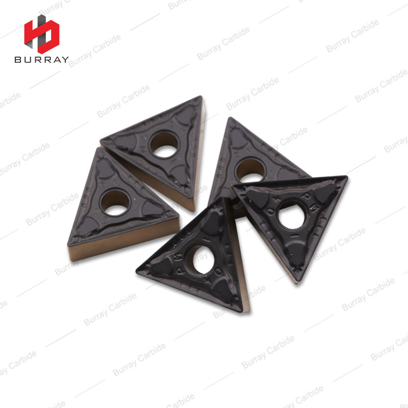 TNMG160404-PM Carbide Triangle Inserts for Cutting with CVD Coating