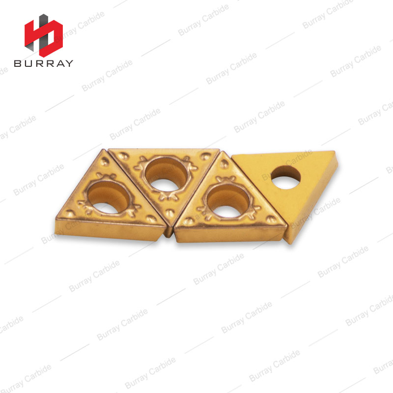 TCMT110202-HQ Yellow CVD Coated Metal Turning Working Tool